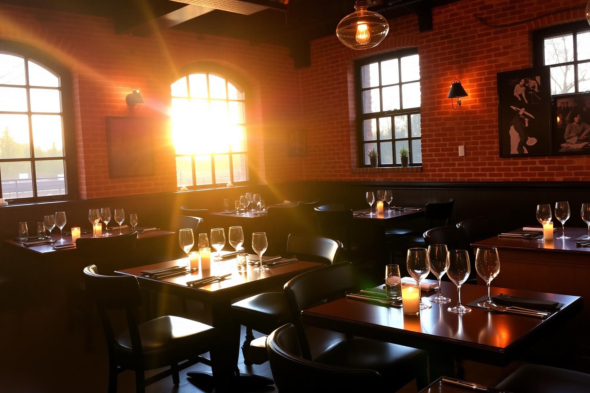 Interno del Ristorante Il Tramonto a Desio